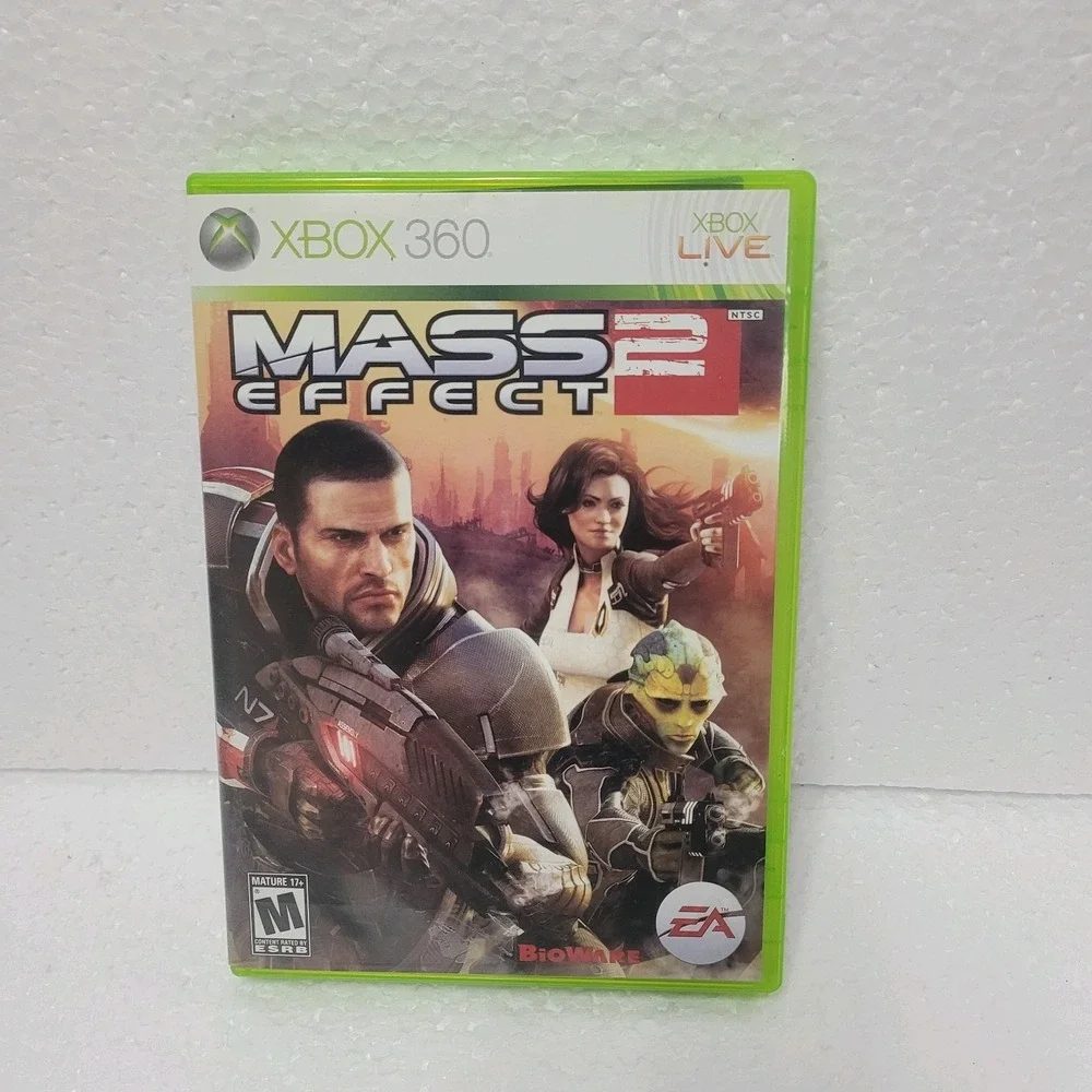 Mass Effect 2 Xbox 360 CIB Complete Tested & Working